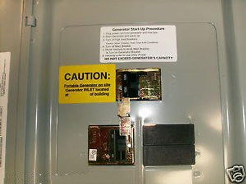 Fac-Mur100 Murray Or Siemens Generator Interlock Kit 100 Amp Listed