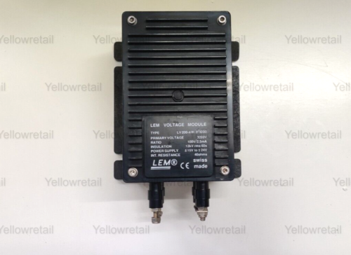 1X Lv200-Aw/2/3200  Lem  Voltage Regulator 3200V Primary Voltage