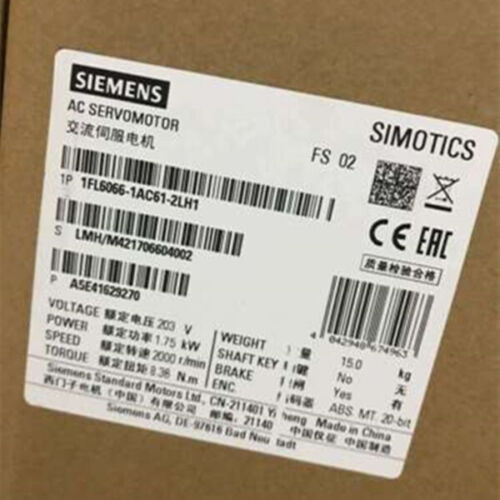 1Pc New In Box Siemens 1Fl6066-1Ac61-2Lh1 1Fl6066-1Ac61-2Lh1 Free Shipping