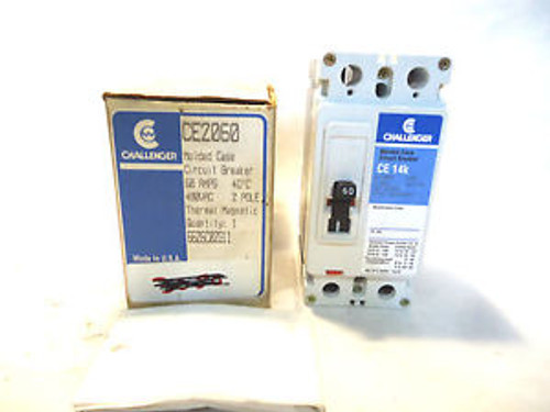 NEW IN BOX CHALLENGER CE2060 2 POLE 60 AMP CIRCUIT BREAKER