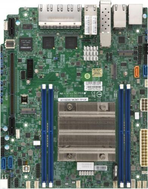 Supermicro X11Sdw-14Cnt-Tp13F Proprietary Wio Intel Xeon D-2177Nt Motherboard