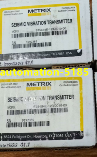 Metrix St5484E-123-0010-00 Shock Sensor New