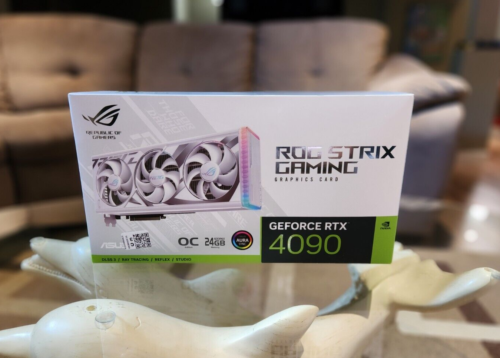 Asus Rog Strix Geforce Rtx 4090 Oc White Edition 