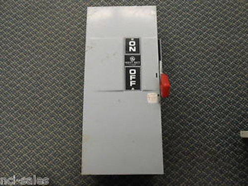 GENERAL ELECTRIC HEAVY DUTY SAFTEY SWITCH MODEL: TH4323