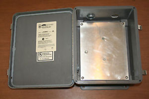 Robroy Industries J1008HLL Type 4X non-metallic Fiberglass Electrical Enclosure