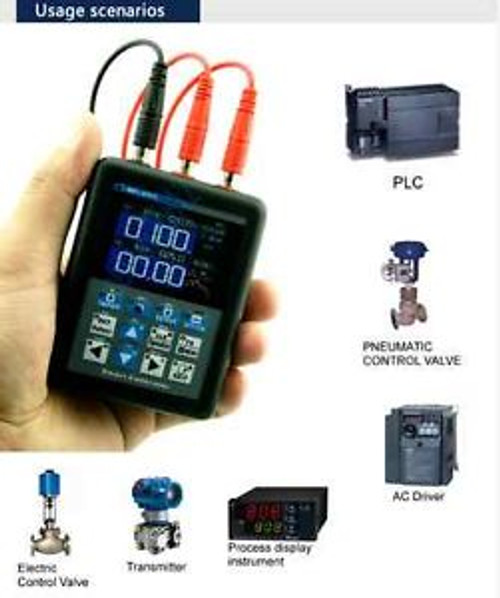 4-20mA/0-10V Practical MR1.9TFT-P PLC Valve Calibration Current Signal Generato