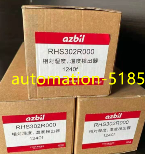 1Pcs Azbil Temperature And Humidity Sensor Rhs302R000 New