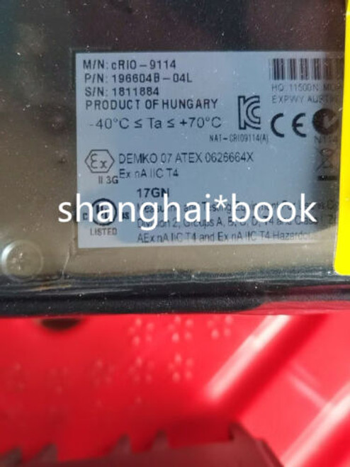 1Pcs New Crio-9114 196604B-04L