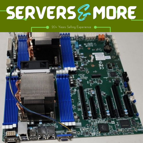 Supermicro H12Dsi +2X Amd Epyc 7742 128 Cores 512G Ram & 1.92Tb Pcie4 Nvme 10G