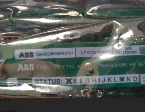 1Pc For 100% Tested 3Bhe039905R0101 Lt C745 A101