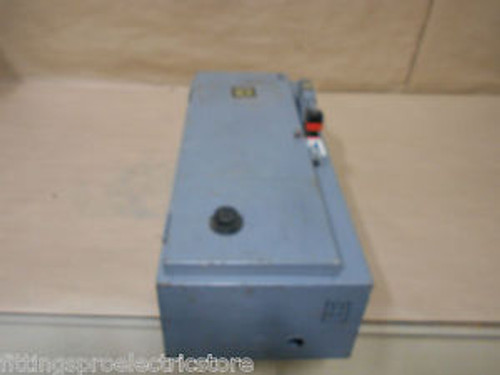 SQUARE D 8538 SCG11V08 30 AMP COMBINATION STARTER ENCLOSURE NO STARTER