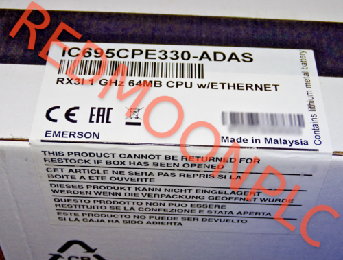Factory Sealed Emerson Ic695Cpe330 Pacsystems Rx3I Cpu