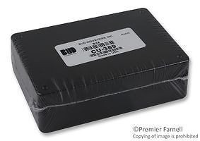 BUD INDUSTRIES CU-389 ENCLOSURE, UTILITY, PLASTIC, BLACK (10 pieces)