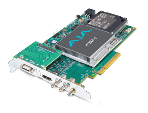 Aja Kona 5 12G-Sdi Hfr 8K Capture & Playback Card (New)