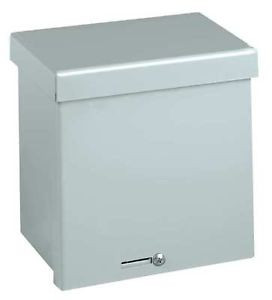 WIEGMANN RSC151808G Enclosure, NEMA 3R, 16 Ga, 18x15x8 In