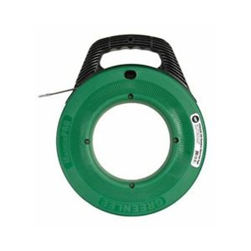 Greenlee FTSS438-100 MagnumPro Stainless Steel Fish Tape with Case 1/8 x 100