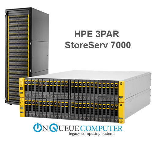Qr482A Hp 3Par Storeserv 7200 2-Node Storage Base