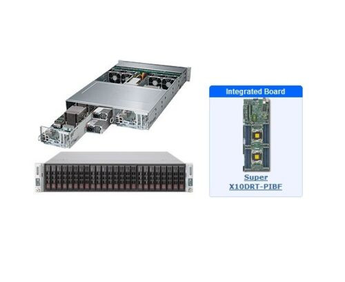 New Supermicro Sys-2028Tp-Decfr 2U Server With X10Drt-Pibf Motherboard