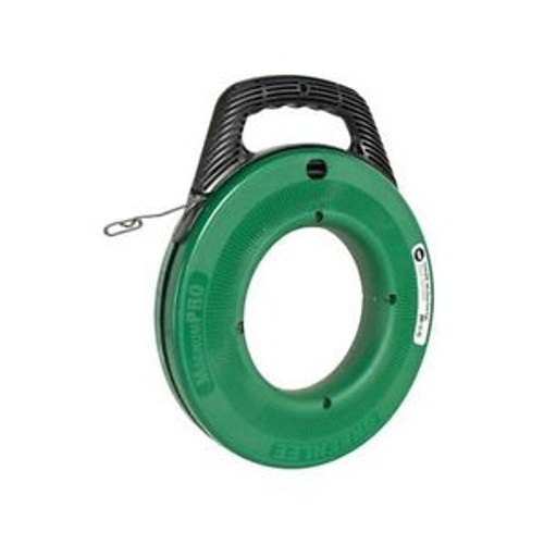 Greenlee FTS438W-100 Magnum Pro Steel Fish Tape with Case 1/4 x 100