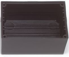 POMONA 3850-0 BOX, NON-CONDUCTIVE, PLASTIC, BLACK (10 pieces)