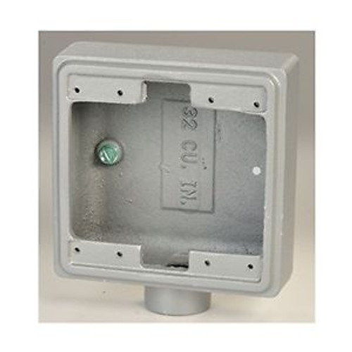 Cast Device Box, FD, 2 Gang, 3/4 Hub, CF Aluminum Cast Device Box, FD, 2 Gang, 3/4 Hub, CF Aluminum