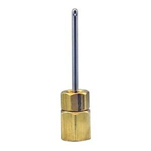 Gauge Adapter, 1/4 In NPT, Length 2.75 In