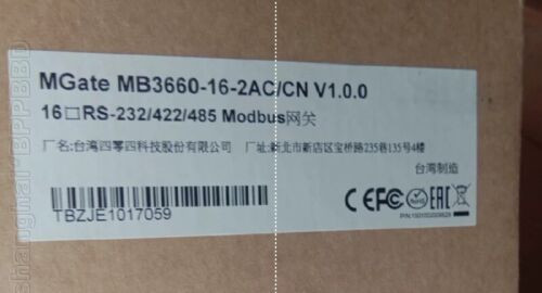 1Pcs New Mb3660-16-2Ac/Cn V1.0.0