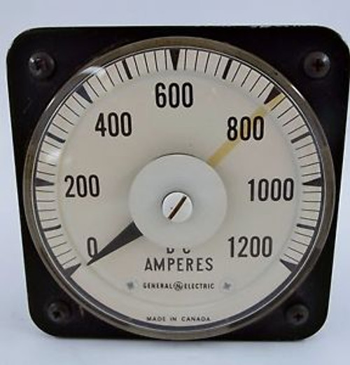 GE 0-1200 DC AMPERES Type DB-40 Style 53-100302-20