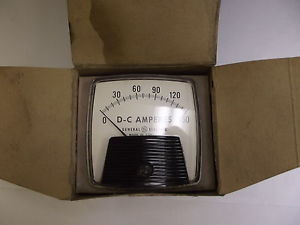 L542 GB 1853-102 GENERAL ELECTRIC 0-150 DC AMPERES PANEL BOARD METER