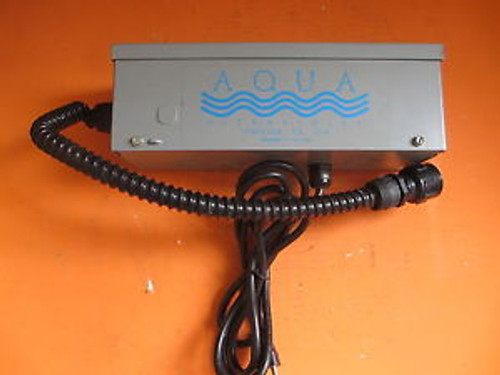 AQUA ULTRAVIOLET A30042 120VOLT BALLAST W/MILBANK ENCLOSURE #4412-GSC3R AQUA ULTRAVIOLET A30042 120VOLT BALLAST W/MILBANK ENCLOSURE #4412-GSC3R