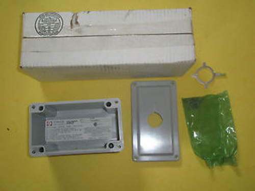 NEW Stahlin CF1PB Non-Metallic Push Button Enclosure NEMA Type 1, 3R, 4X, 6P, 12