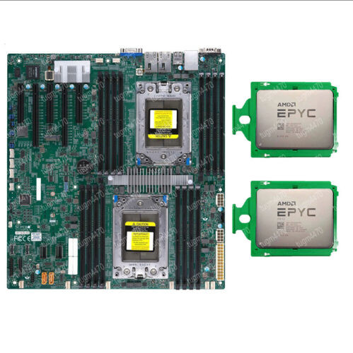 Supermicro H11Dsi-Nt+2Amd Epyc 7B12 Cpu Processor 64 Core 128 Thcombination