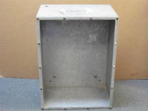 Cross Bros .CBN3X241812HDG-SC  Galvanized 24x18x12 Pull Box w/Screws NO COVER