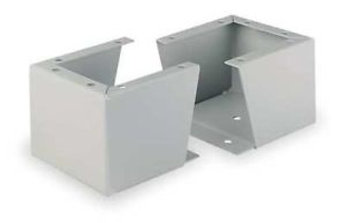 WIEGMANN FK0608 Enclosure Stand,Gray,6 In H x 8 In D G2767947