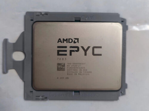 Amd Epyc Milan 7K83 Cpu 64 Core 2,45Ghz Up To 3.5Ghz (Oem Version Of Epyc 7763