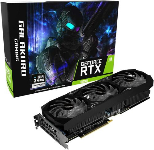 Nvidia Geforce Rtx3090 Gddr6X 24Gb Gg-Rtx3090-E24Gb/Tp Graphic Board