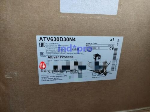 1Pc New Atv630D30N4 30Kw Frequency Converter Original