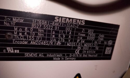 1Pcs 1Ft6081-8Ak71-1Ea0