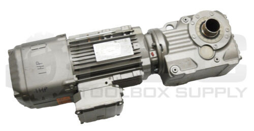 New Sew Eurodrive Kt37/Tdrn80M4/Be1Hr/Dh Gearmotor 60Hz 1751/70Rpm 230/460V