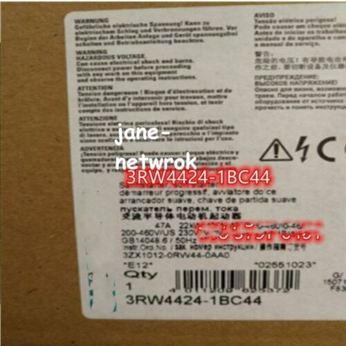 1Pc For New 3Rw4424-1Bc44