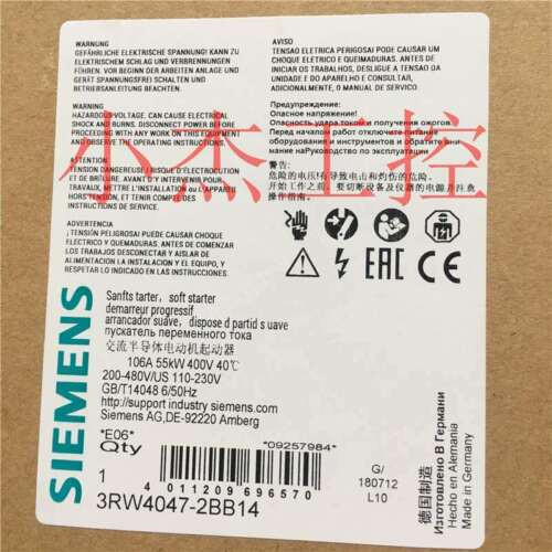 1Pcs  New  3Rw4047-2Bb14