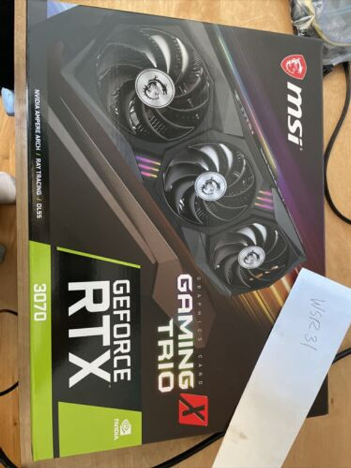 Msi Geforce Rtx 3070 Gaming X Trio Graphics Card