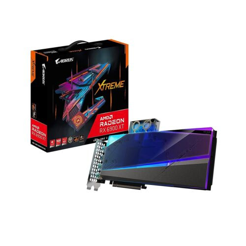 Gigabyte Aorus Radeon Rx 6900 Xt Xtreme Waterforce Wb 16G Graphics Card, Water