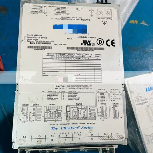 One Tested  Used Ugz1-2258 2500W 18V 105A