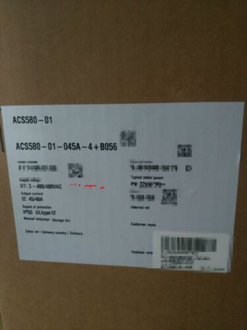 1Pc For  New  Acs580-01-045A-4+B056