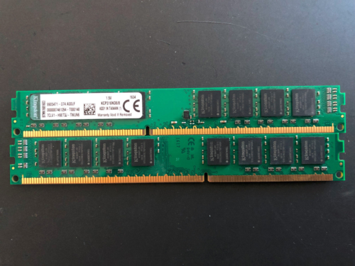 10 X 8Gb Kingston Kcp316Nd8/8 Ddr3-1600/12800U Desktop Ram - 80Gb Total - R8