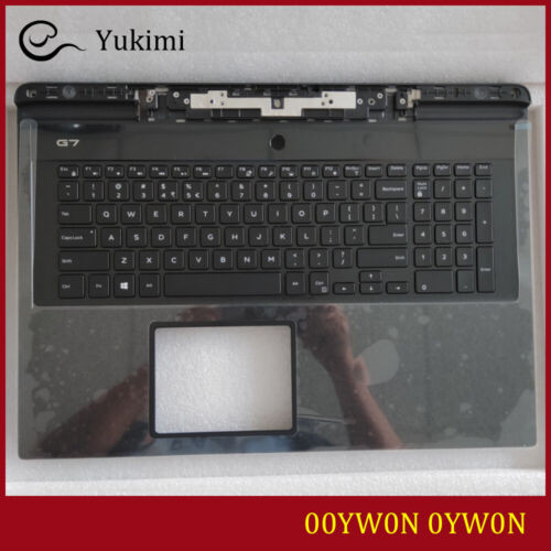 00Yw0N For Dell G Series G7 17 7790 Black C Shell Cover Upper Palmrest Keyboard