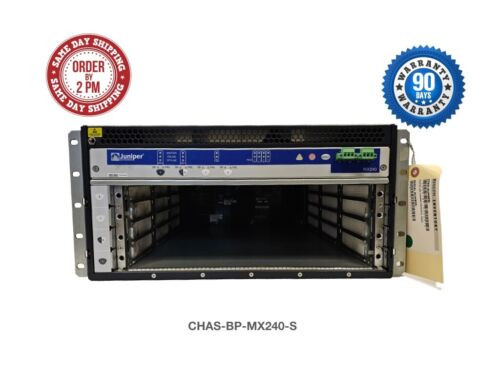 Juniper Mx240 Router Chassis Chas-Bp-Mx240-S