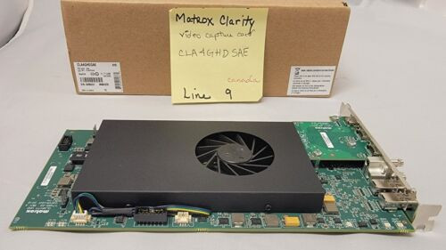Cla4Ghdsae Matrox Clarity Uhd Pcie 2.0 X8 Video Capture Card With 4 Gb Of Memory