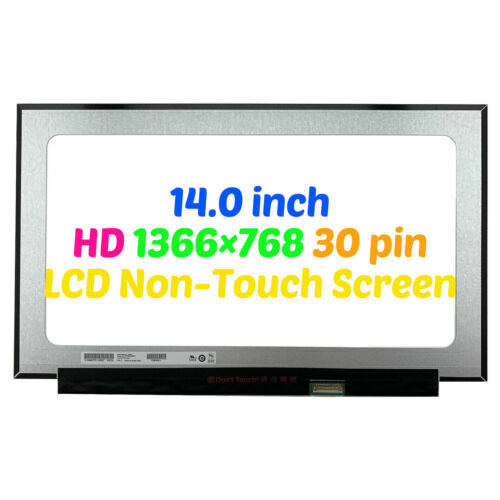 14" Screen For Lenovo Ideapad S145-15Igm Lcd Display 30Pin Hd 1366X768 Non-Touch